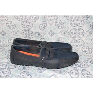 SWIMS Mens Breeze Wave Slip-On‎ Penny Keeper Loafers US Size 11 Navy